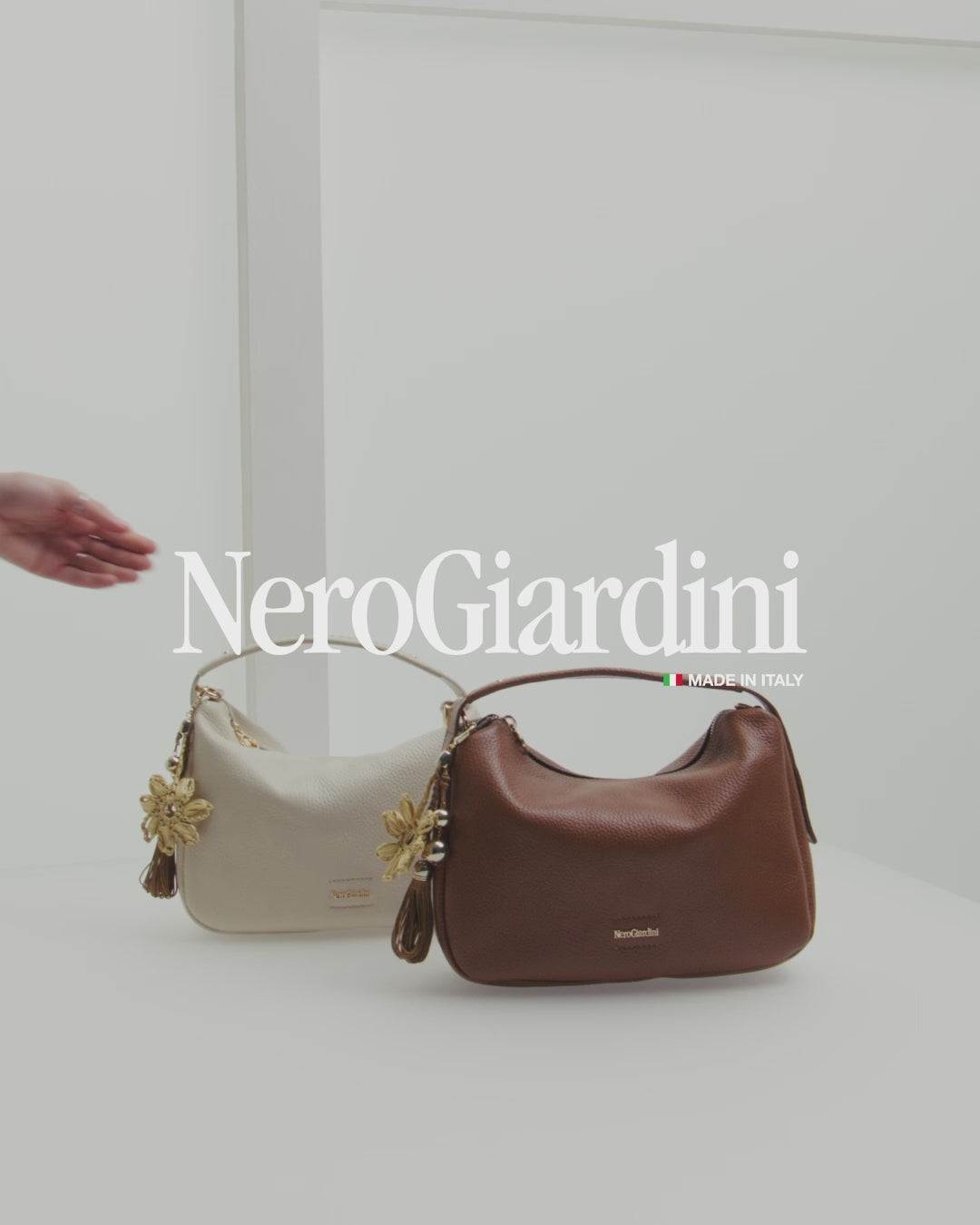 Borsa Hobo da Donna in Pelle