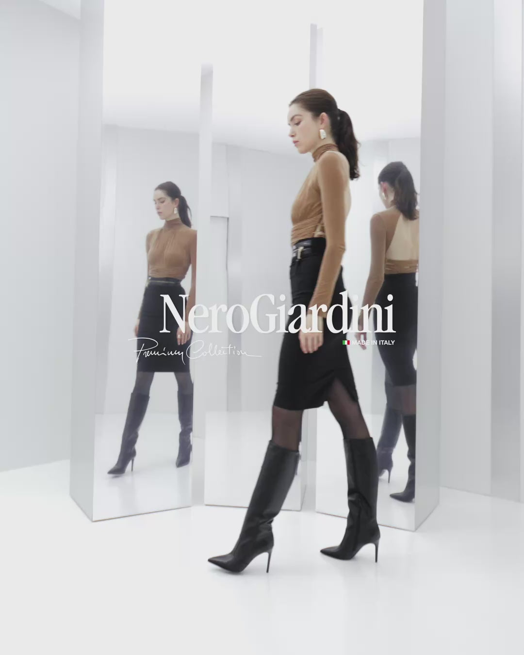 Stivali Donna in Pelle
