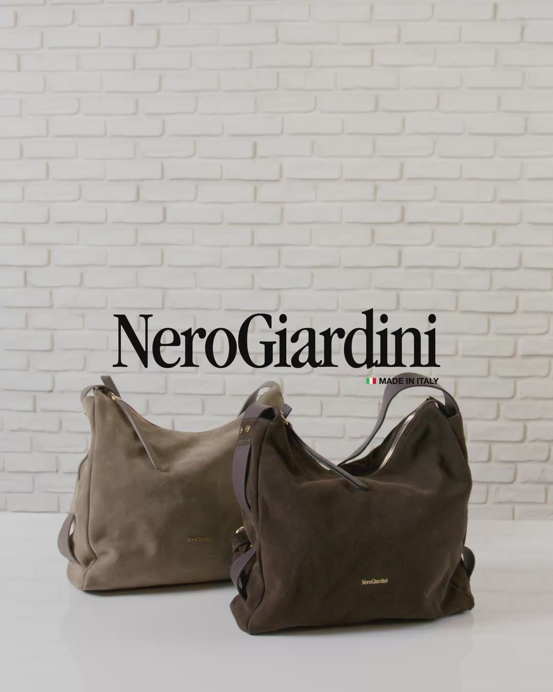 Borsa Hobo da Donna in Pelle