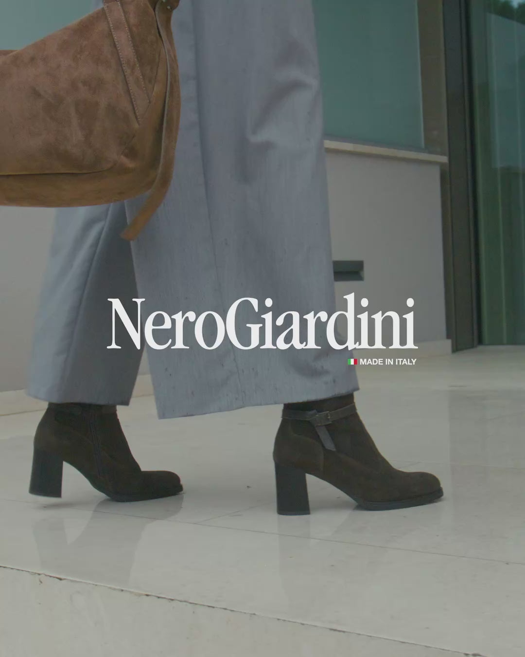 Tronchetti Donna in Suede e Pelle