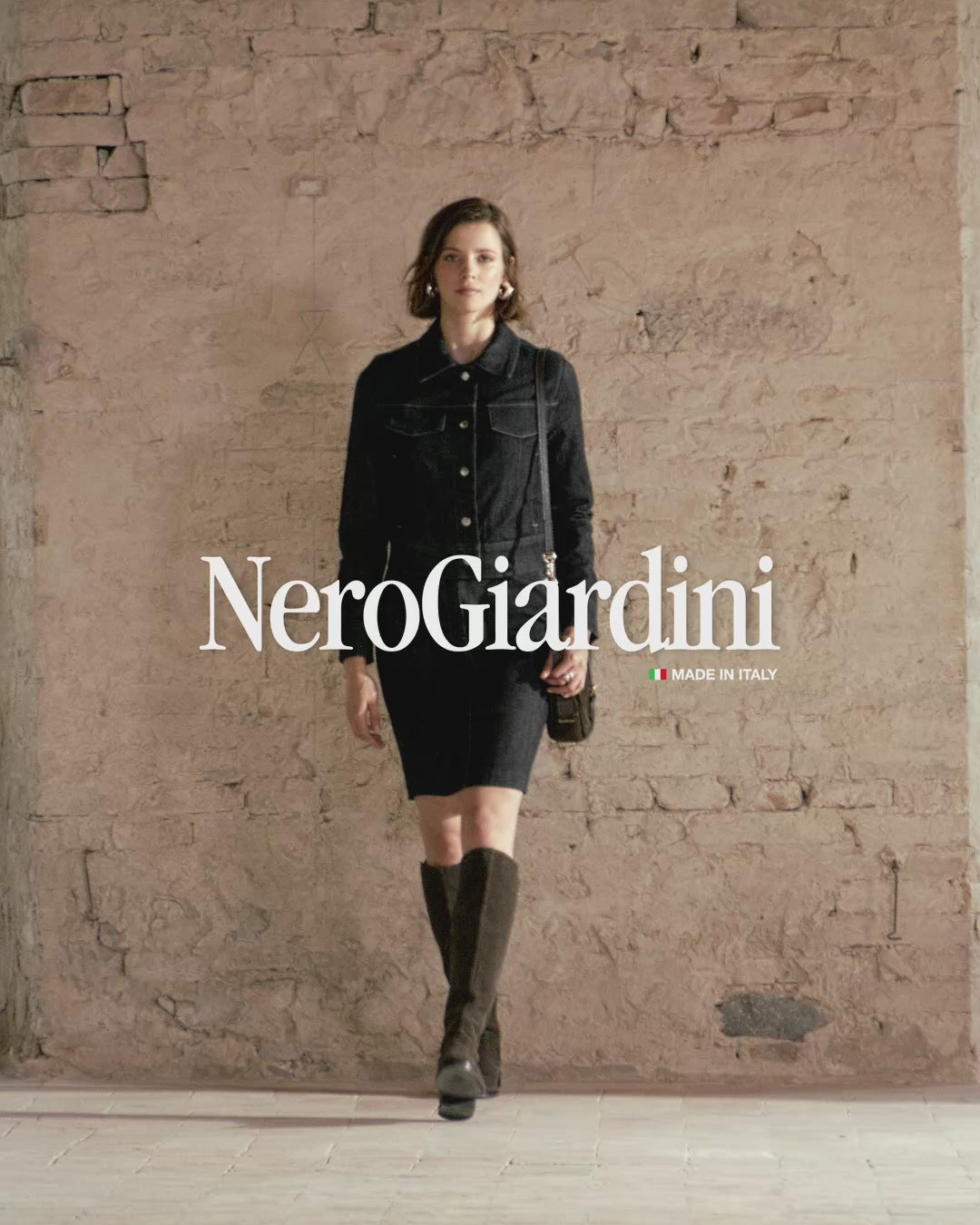 Stivali Donna in Suede e Materiale Tecnico