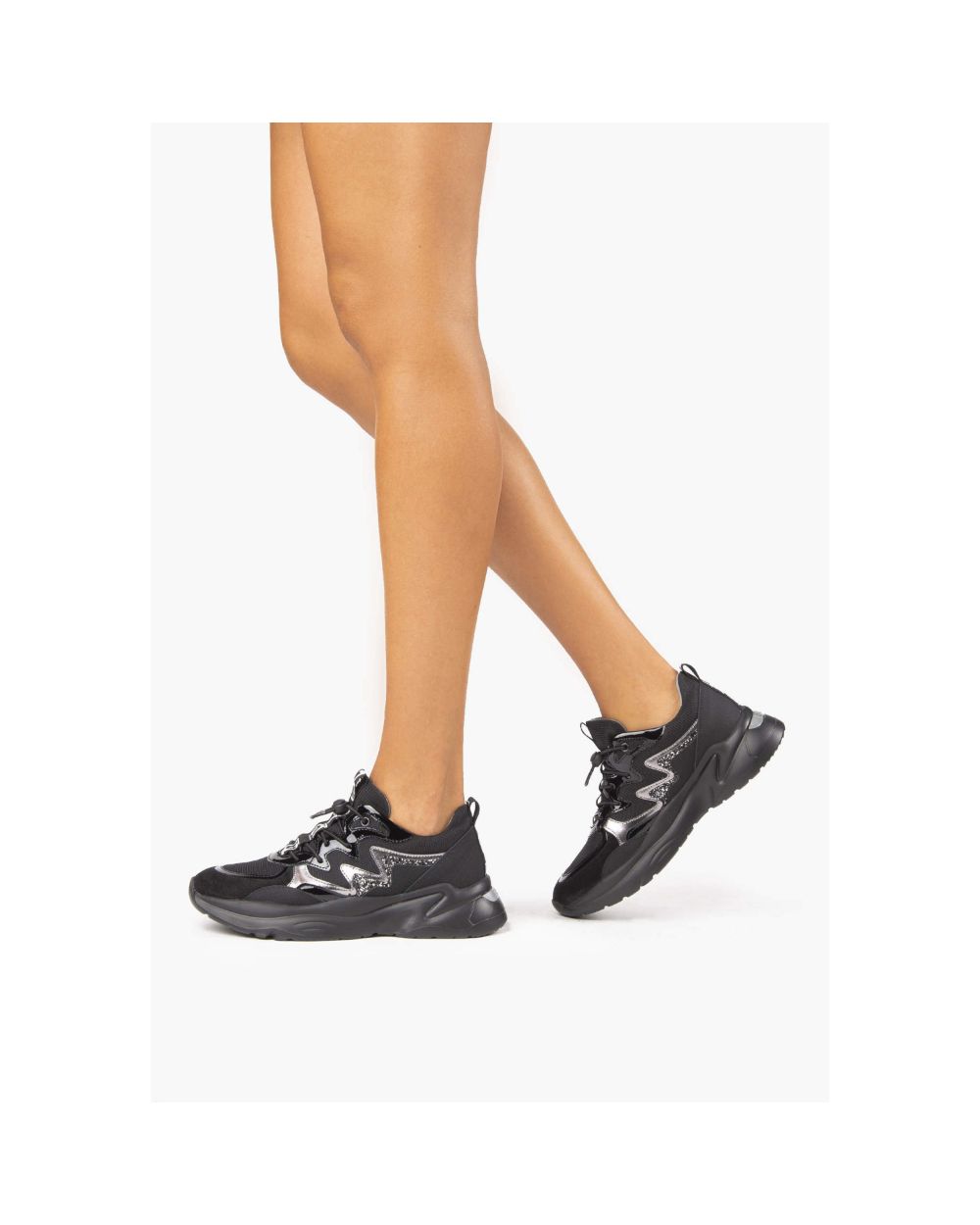 Sneakers Donna in Pelle e Camoscio