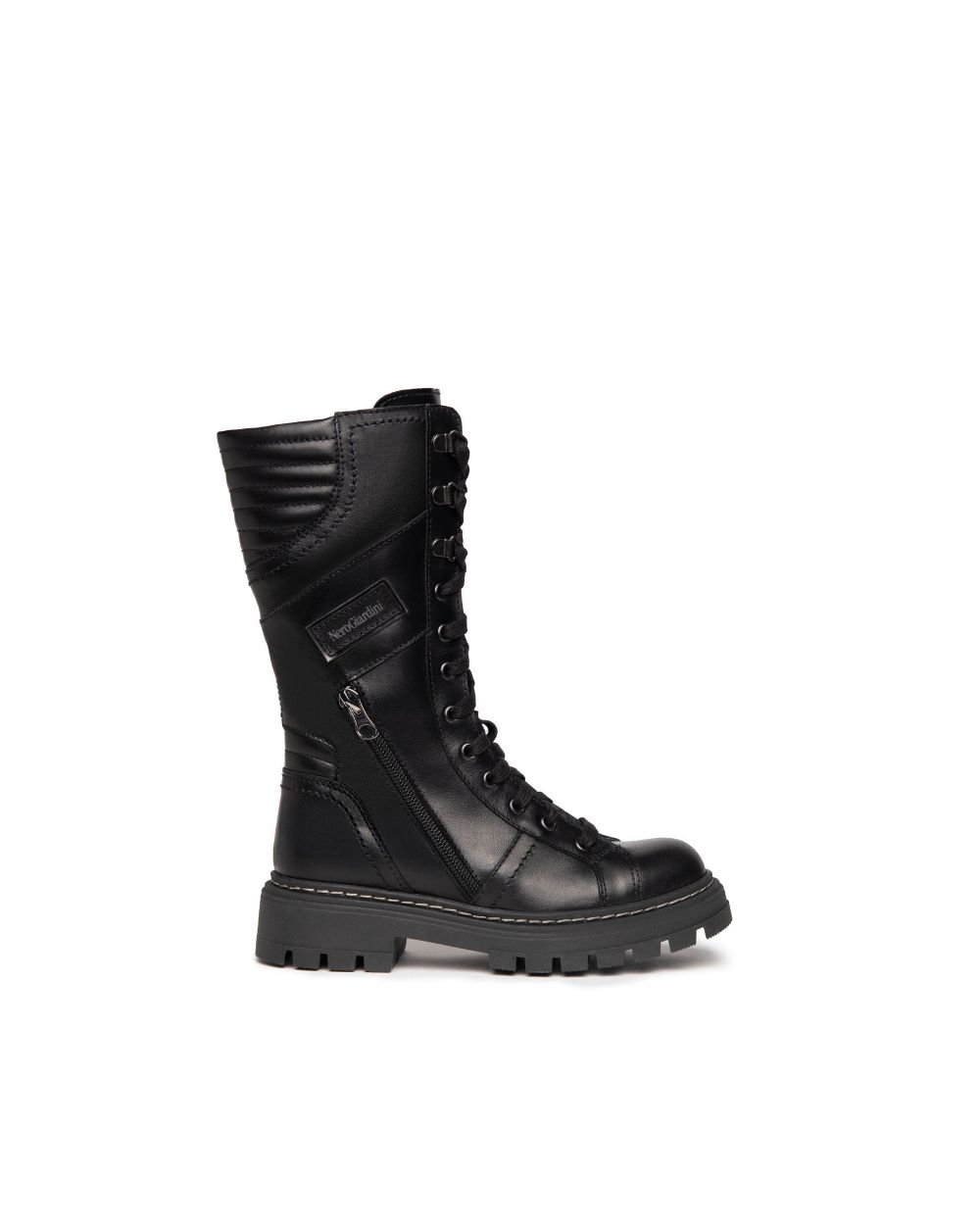 Stivali Teens da Ragazza in Pelle 08A_I232507F