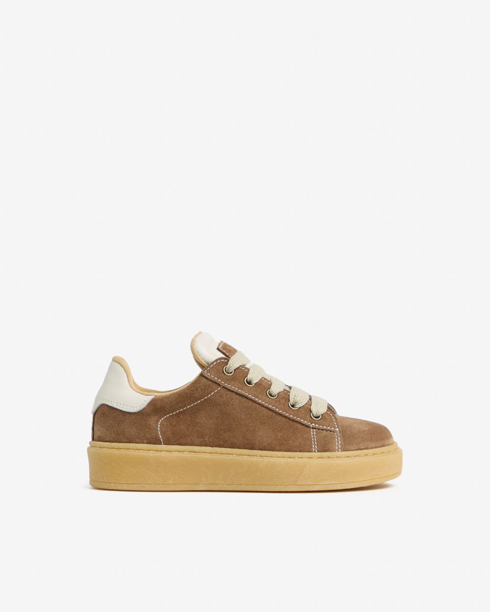 Teen Girls’ Suede and Leather Sneakers
