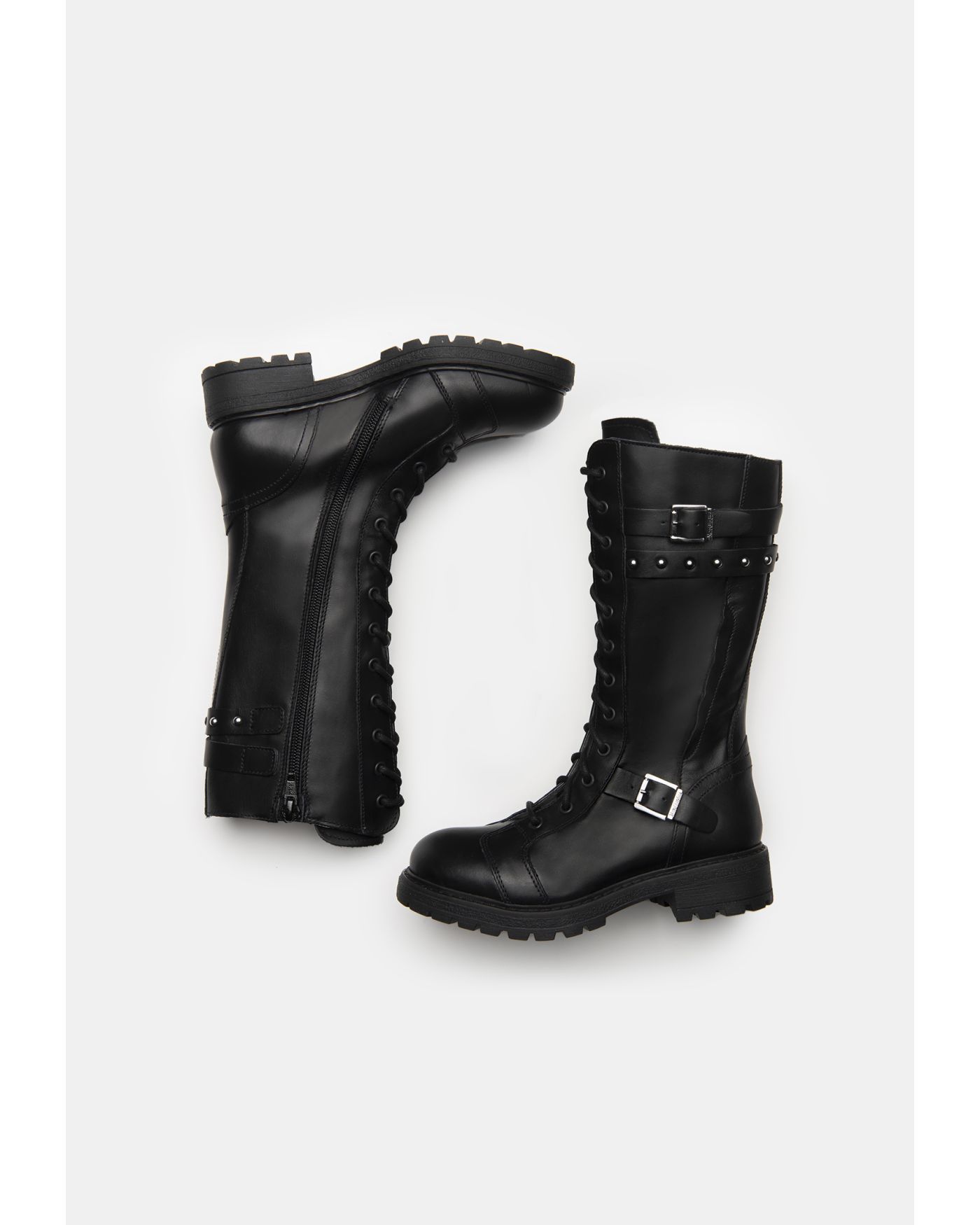 Anfibi Teens da Ragazza in Pelle 08A_A931324F