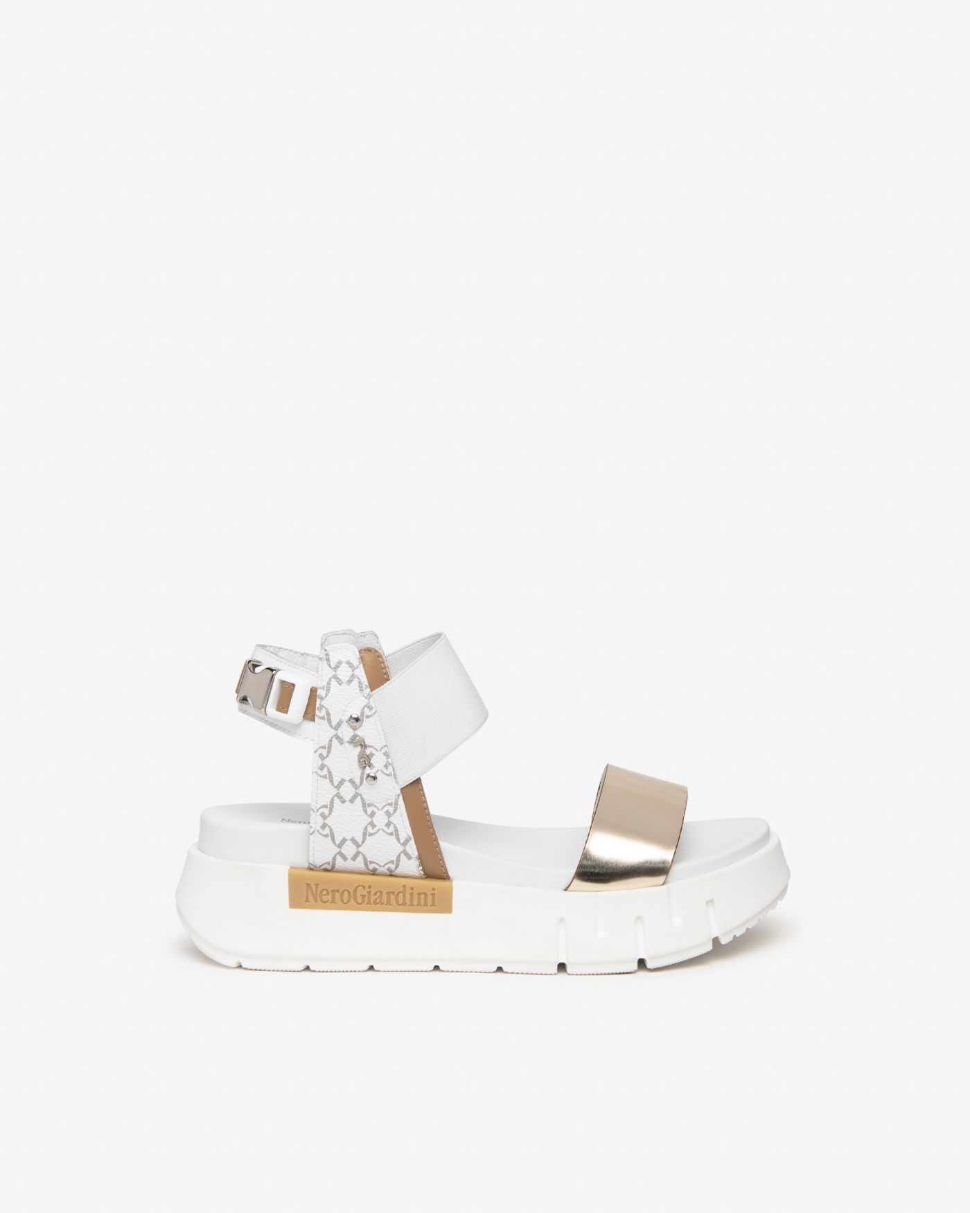 Women’s Leather and Technical Fabric Sandals