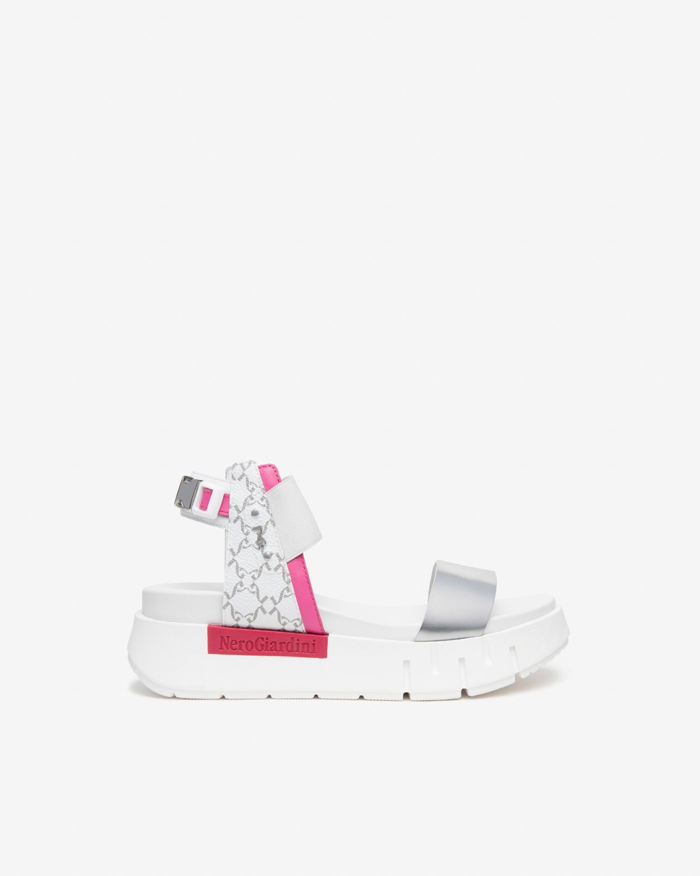 Women’s Leather and Technical Fabric Sandals