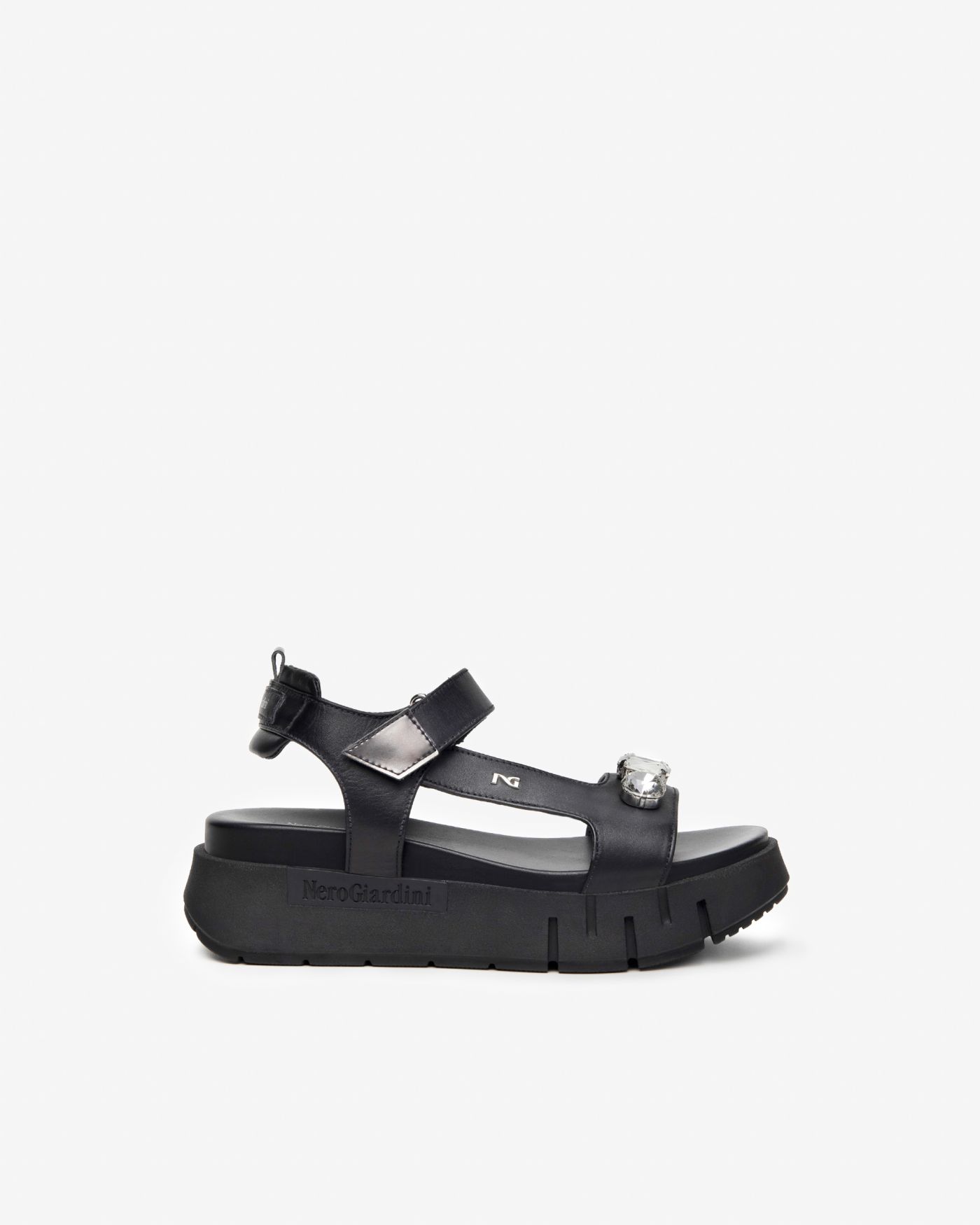 Women’s Leather and Technical Fabric Sandals