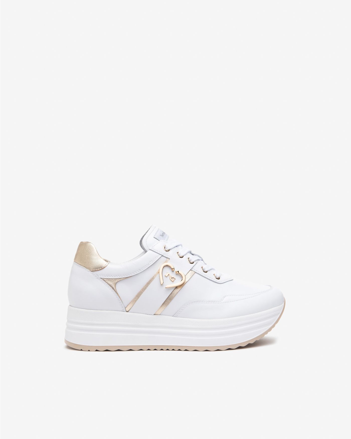 Women’s Leather and Technical Fabric Sneakers