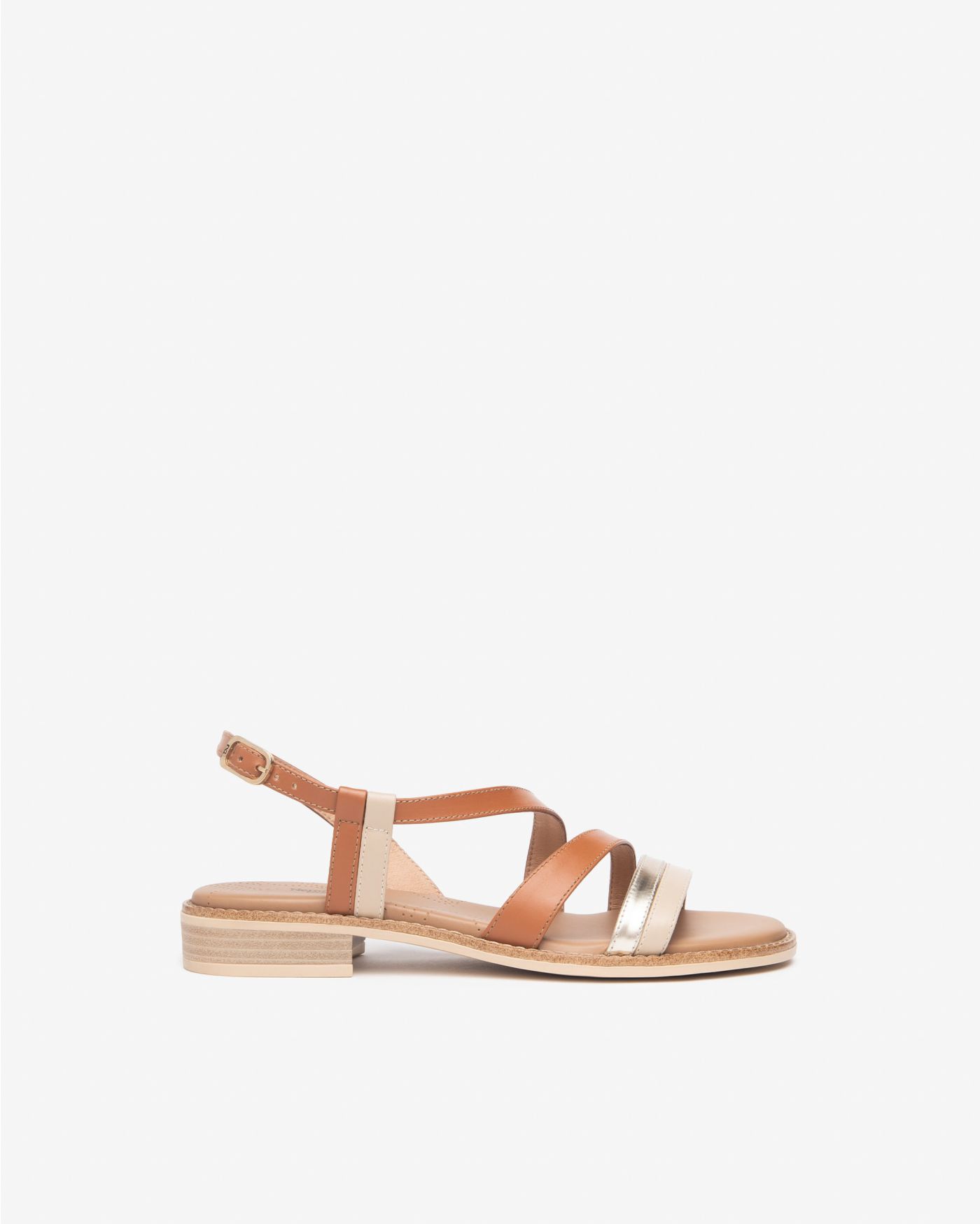 Women’s Leather and Technical Fabric Sandals