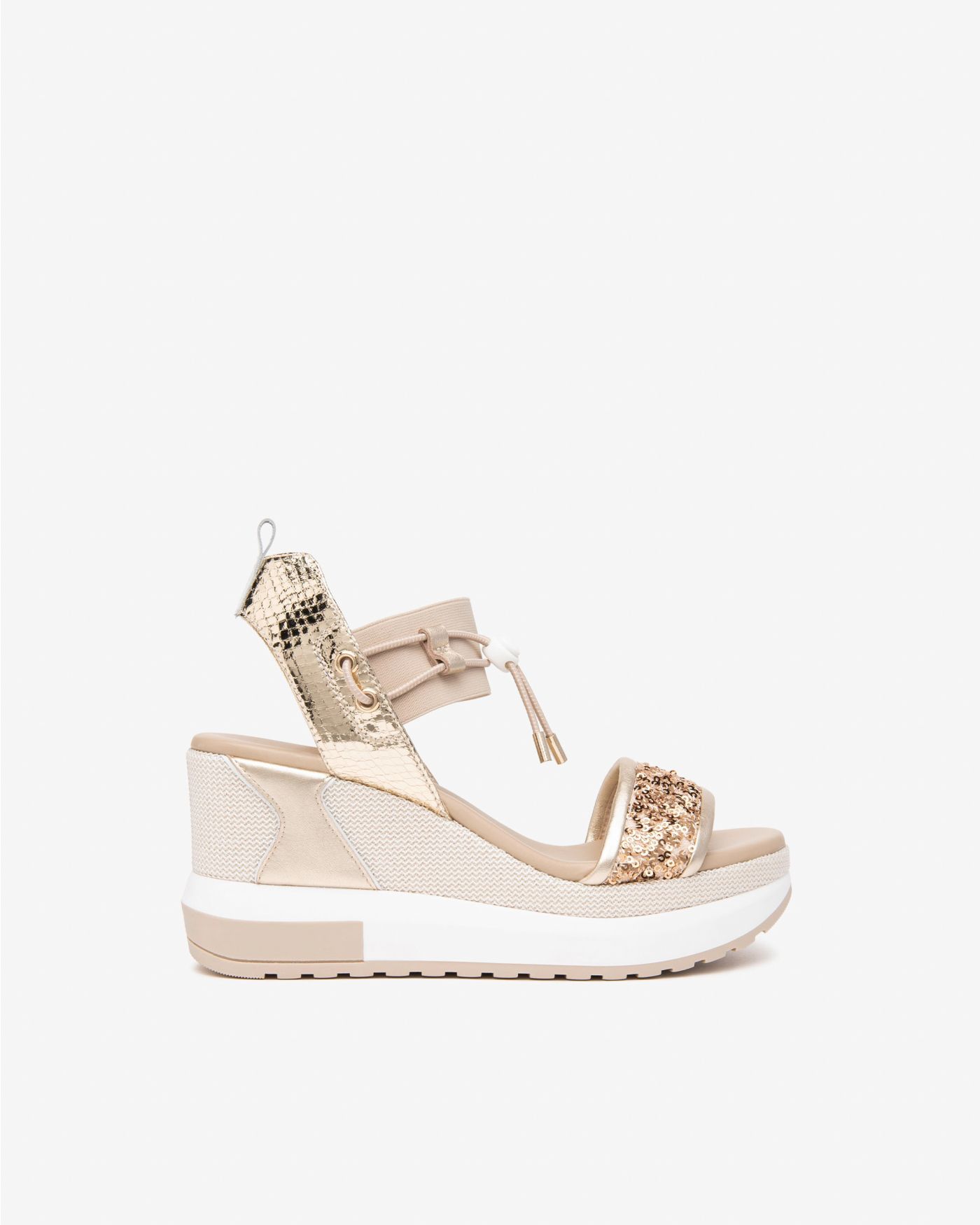 Women’s Leather and Technical Fabric Sandals