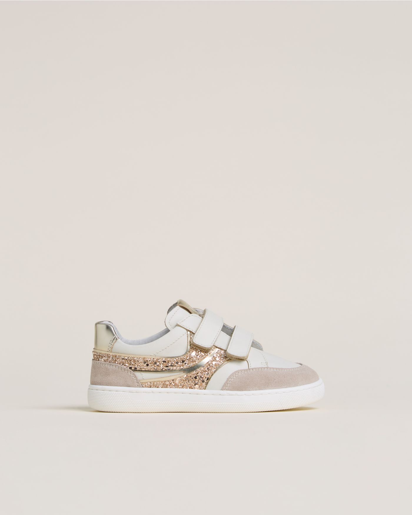 Junior Leather, Suede and Technical Fabric Sneakers for Girls