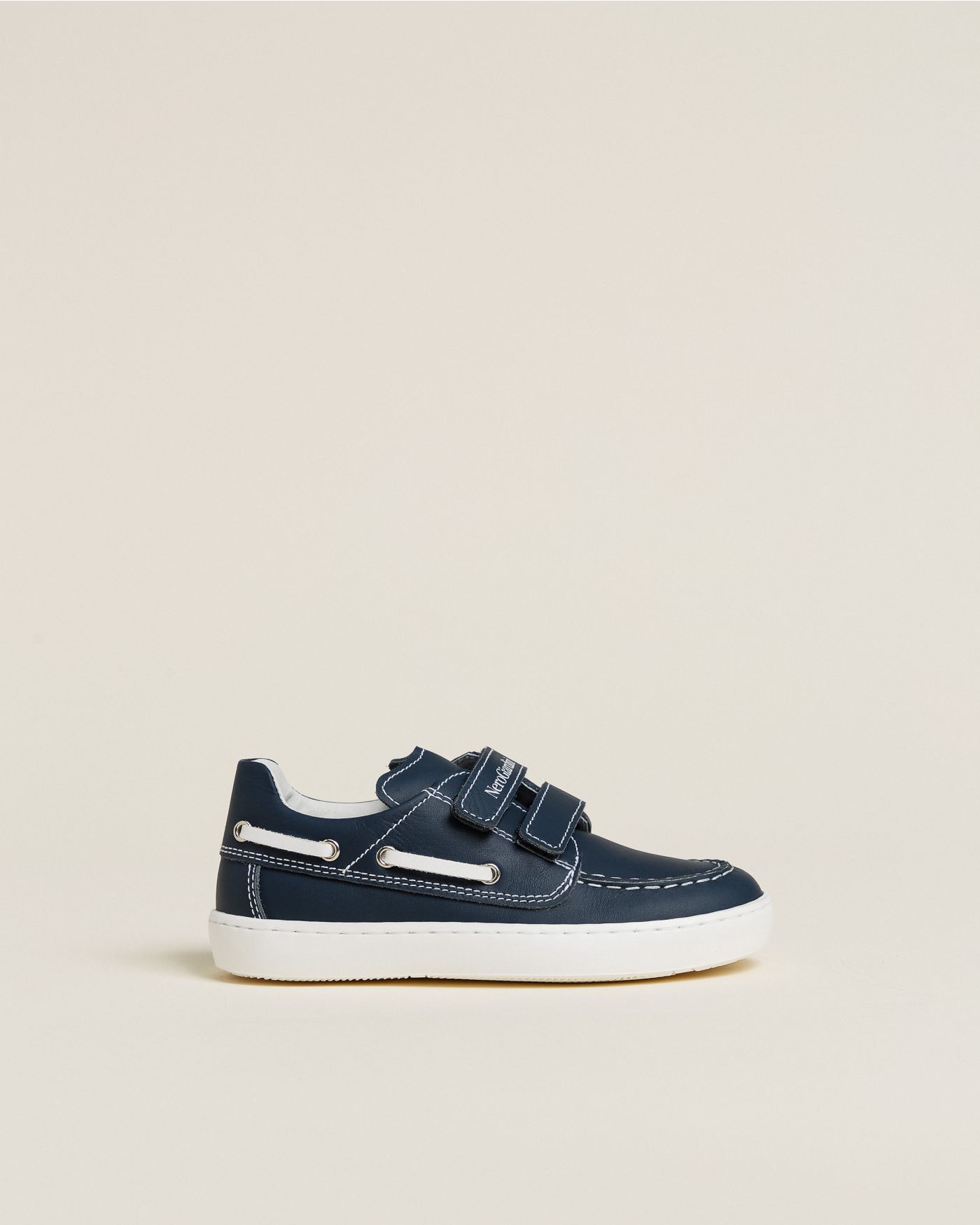 Junior Leather Boat Shoes for Boys