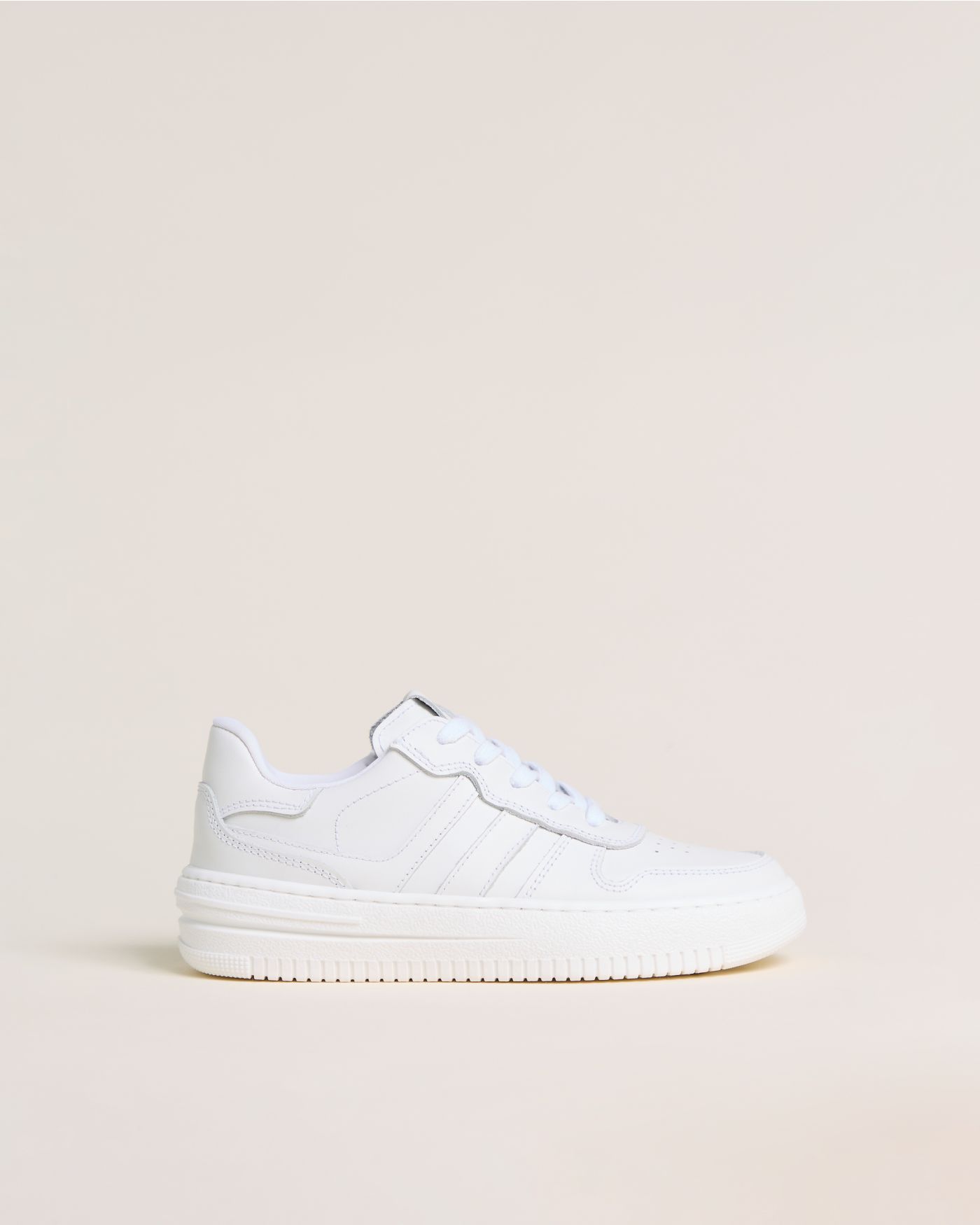 Teen Girls’ Leather Sneakers