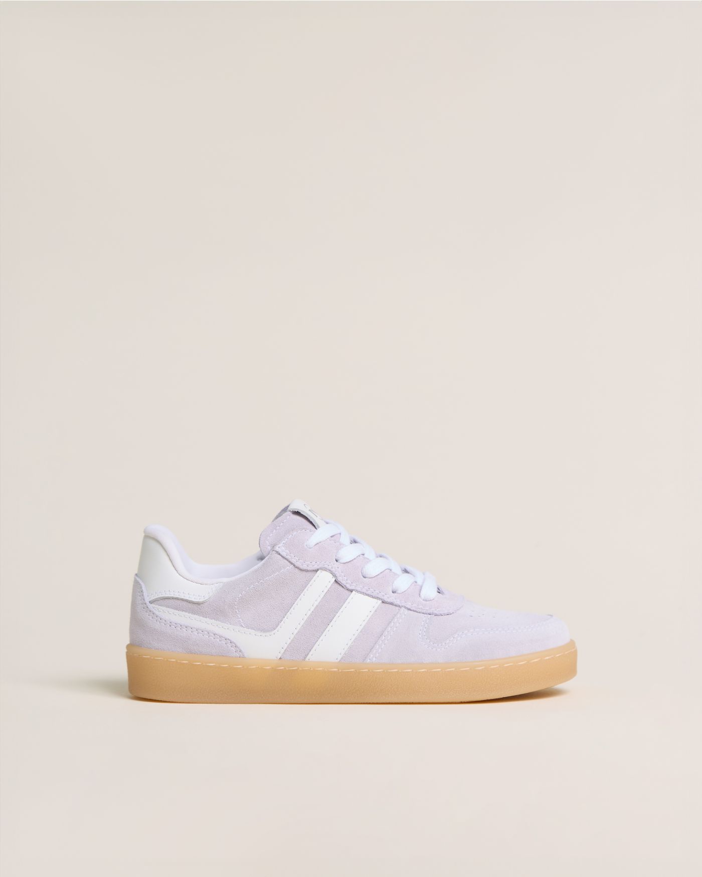 Teen Girls’ Suede and Leather Sneakers