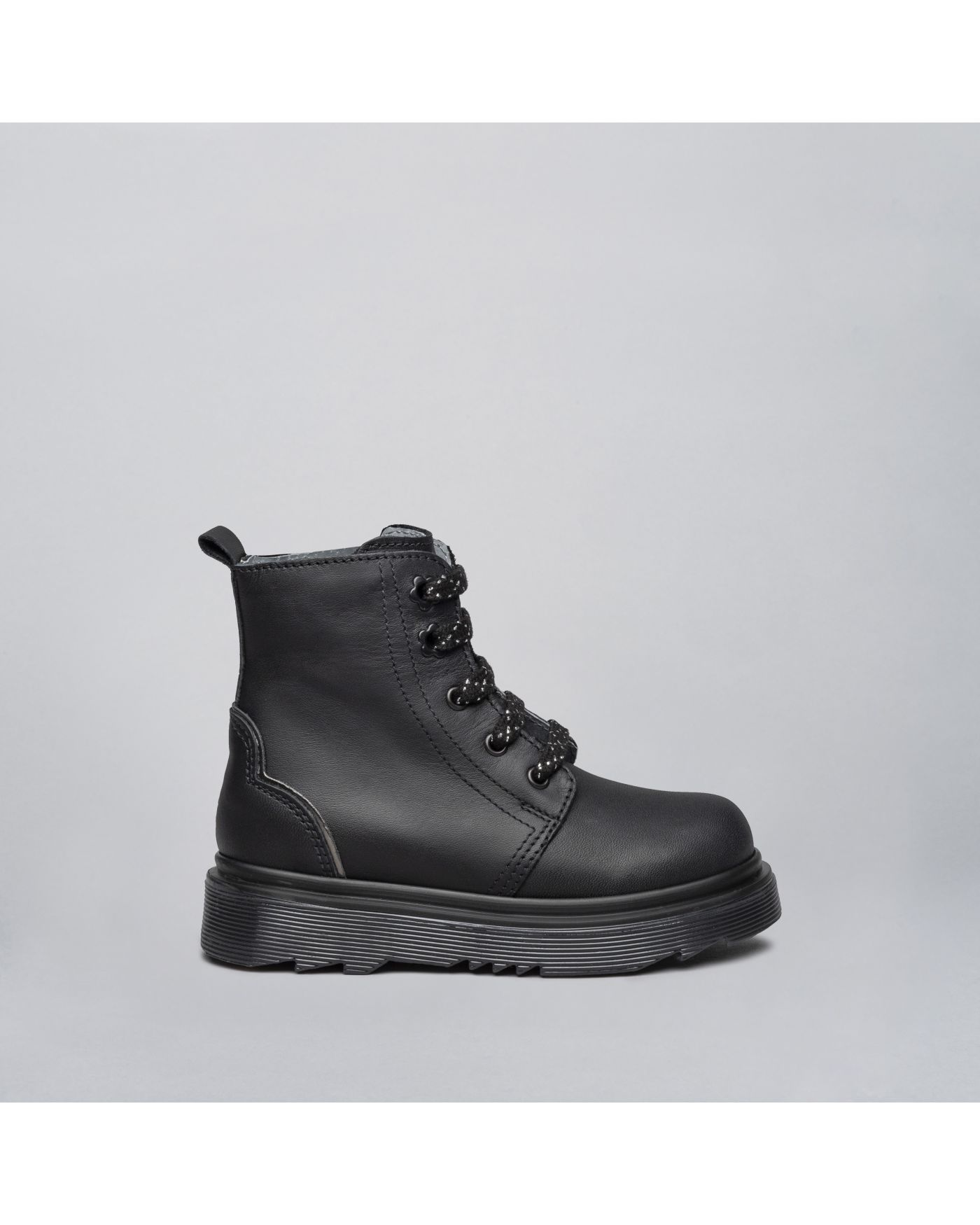 Stivaletti Junior da Bambina in Pelle 08A_I021600F