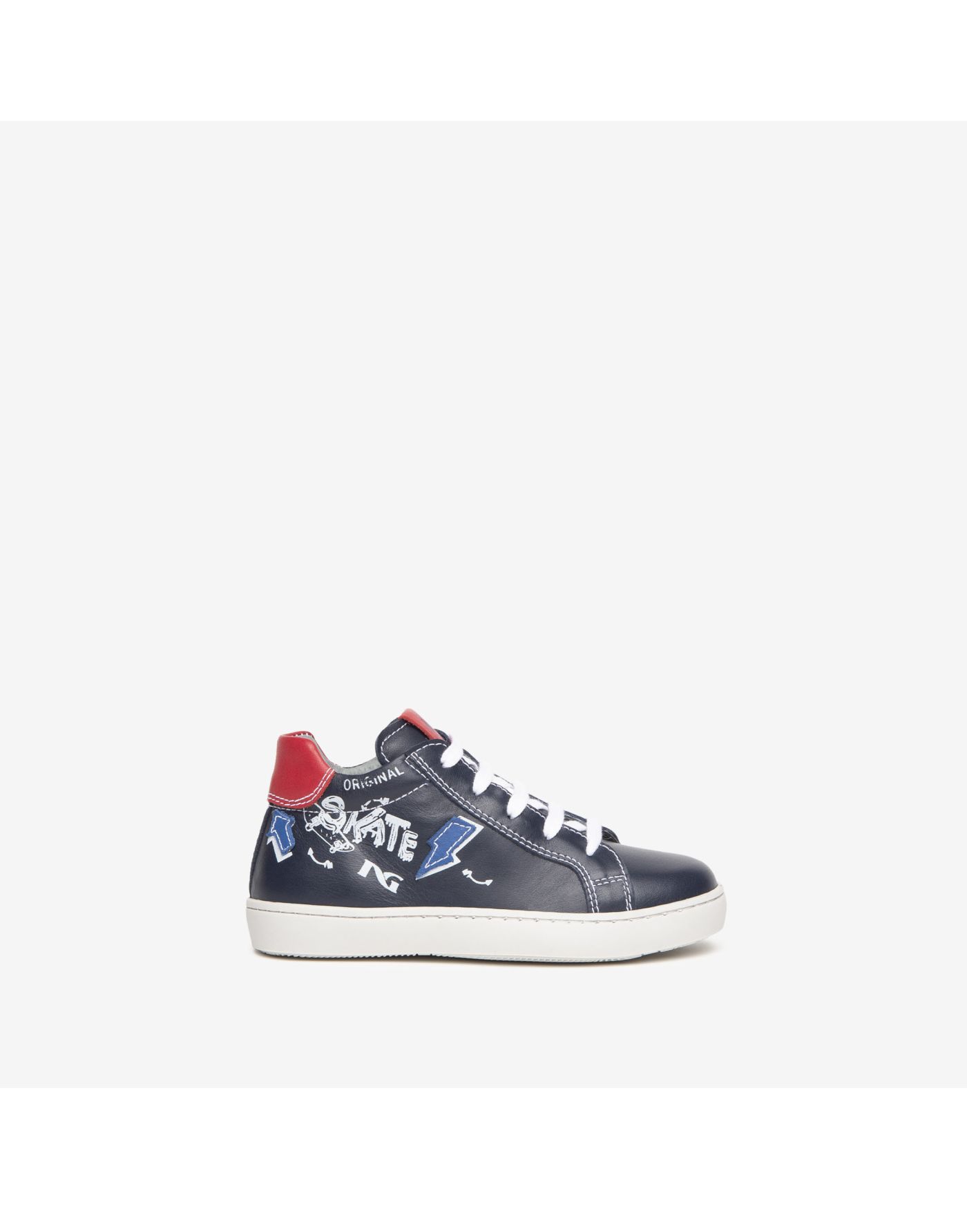 Sneakers Kids da Bambino in Pelle 08A_I128603M