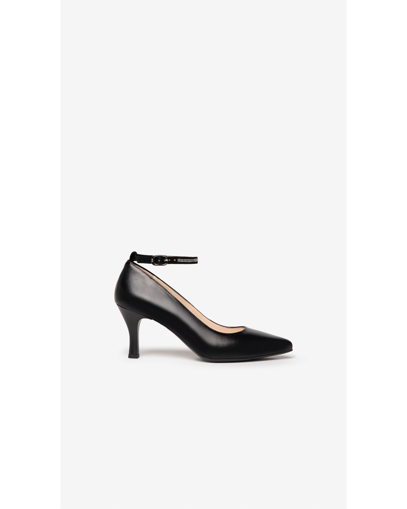 Décolleté Donna in Pelle e Camoscio 08A_I205520DE