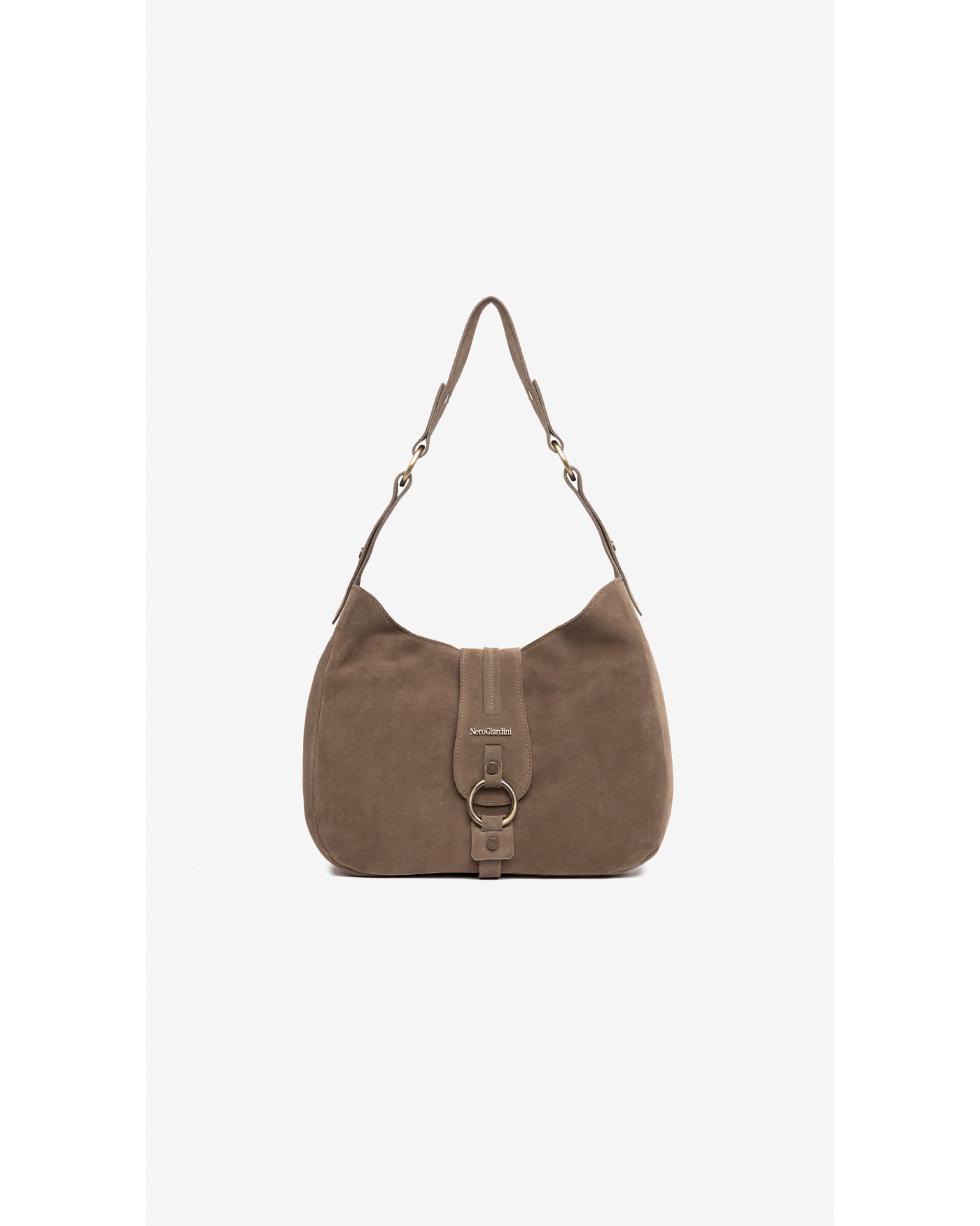 Borsa Hobo da Donna in Camoscio 08A_I241035D