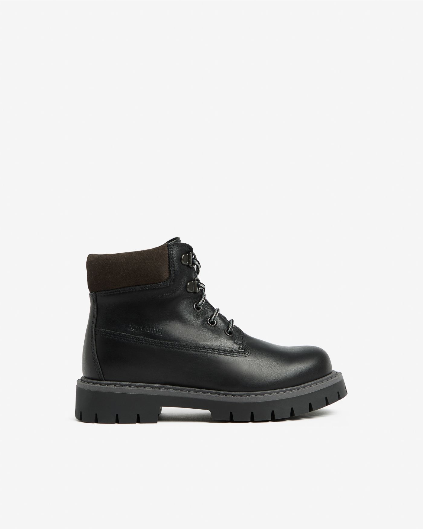 Teen Boys’ Leather and Suede Ankle Boots